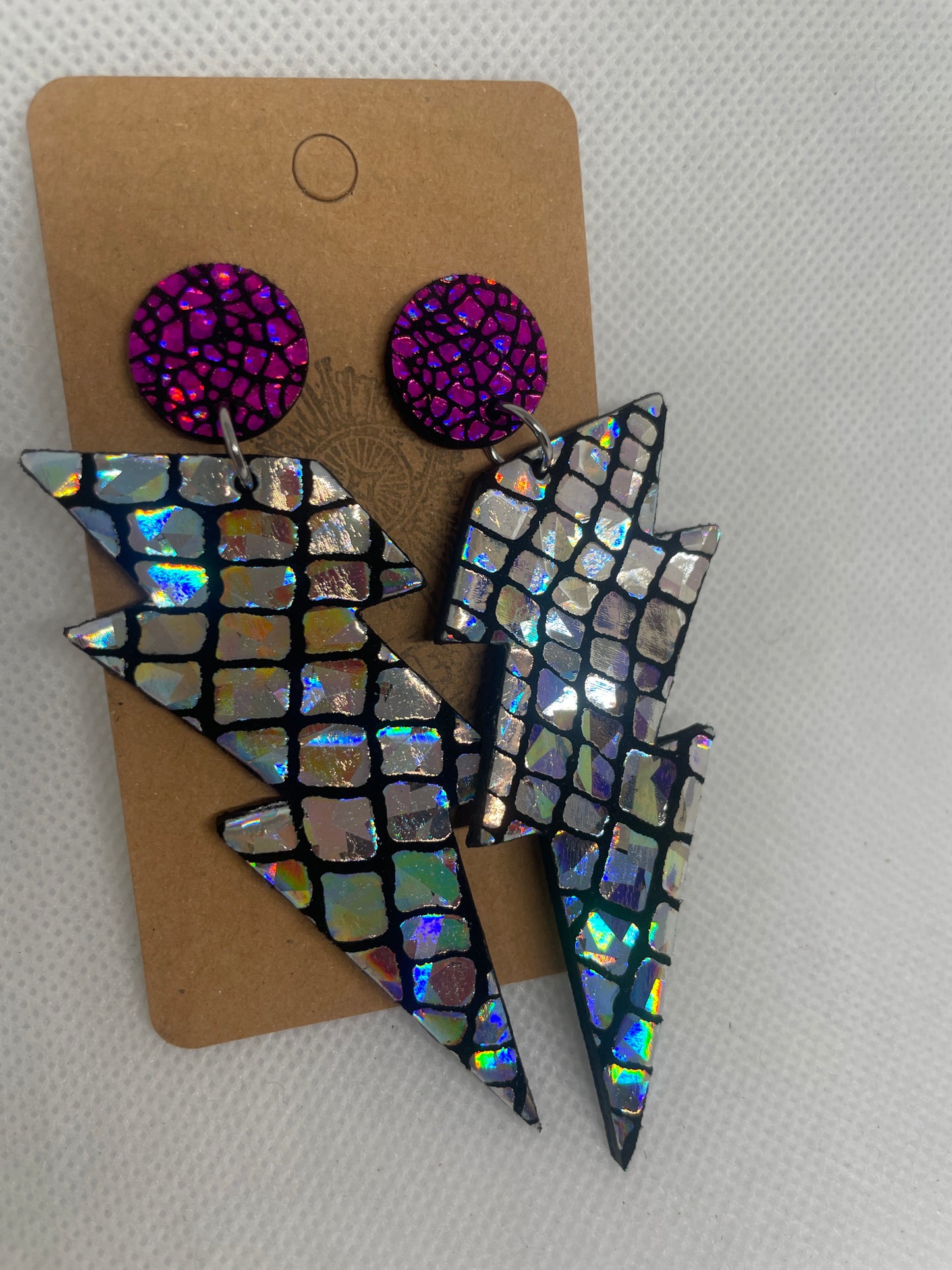 Crush fushia facette