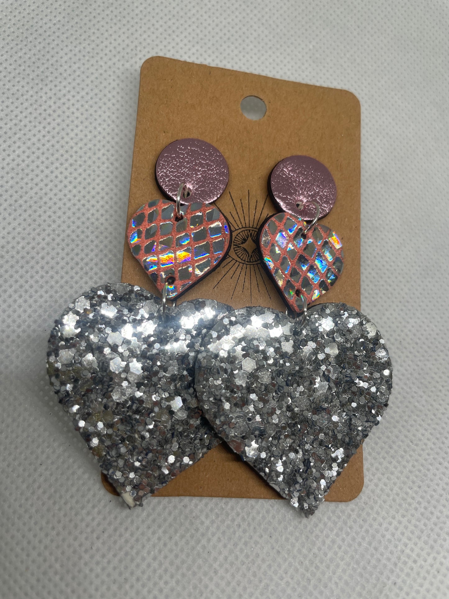 Maresha argent et rose tendre