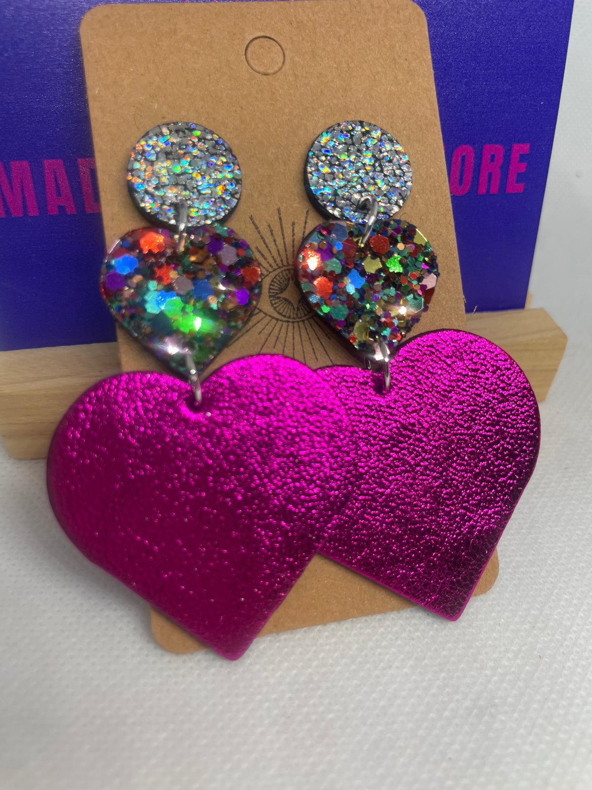 Maresha paillettes multico fushia